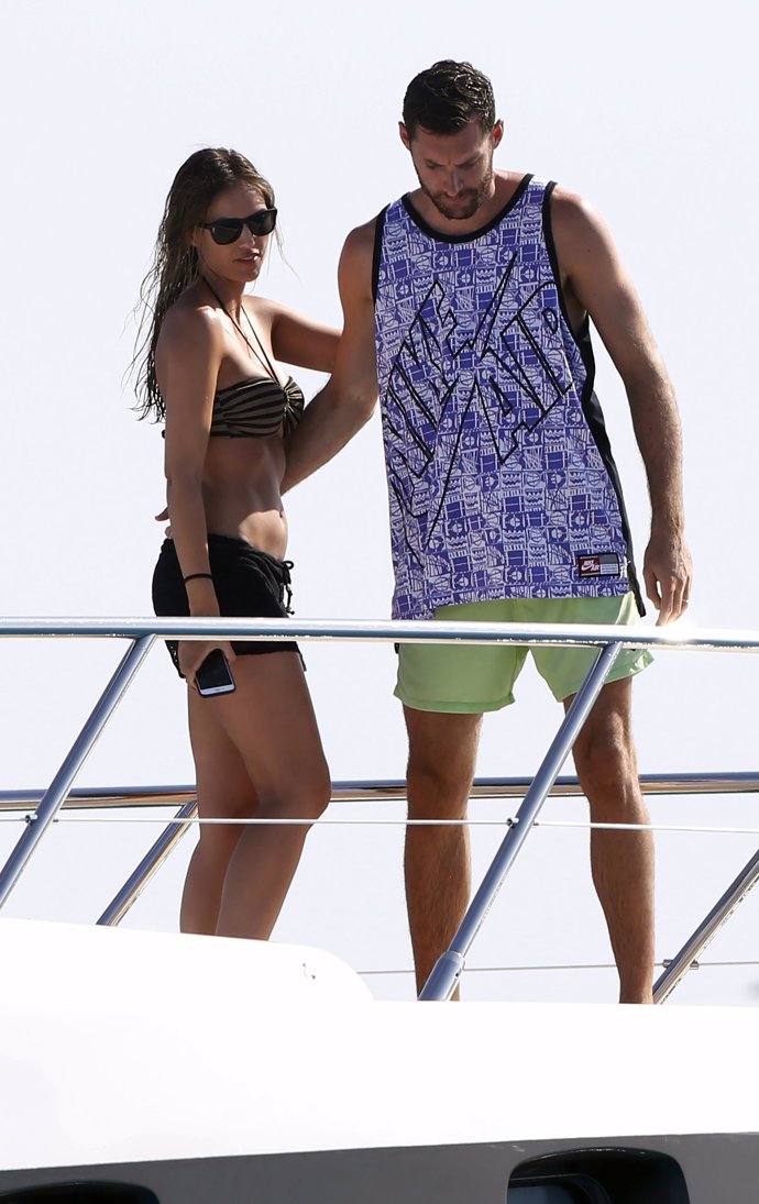 Rudy Fernandez y Helen Lindes