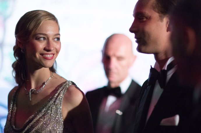 Beatrice Borromeo y Pierre Casiraghi se miran