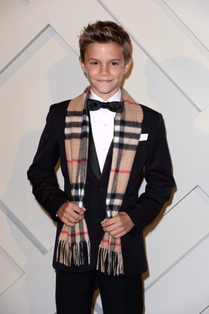 El pequeño Romeo Beckham