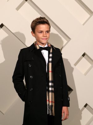 El pequeño Romeo Beckham