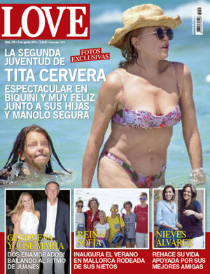 La portada de la revista LOVE