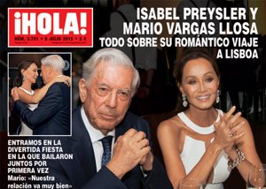 Isabel Preysler, luciendo joyas de Coolook, pendientes y pulseras también en su aparición en El Hormiguero junto a Vargas Llosa