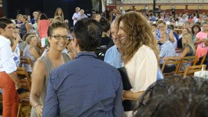 Mariló Montero en el desfile solidario de Ortega Cano