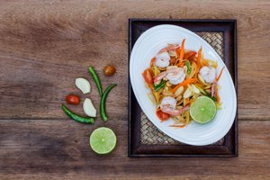 Som Tam o ensalada de papaya verde