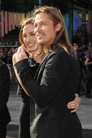 Angelina Jolie y Brad Pitt celebran su primer aniversario de bodas