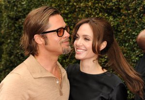Angelina Jolie y Brad Pitt celebran su primer aniversario de bodas