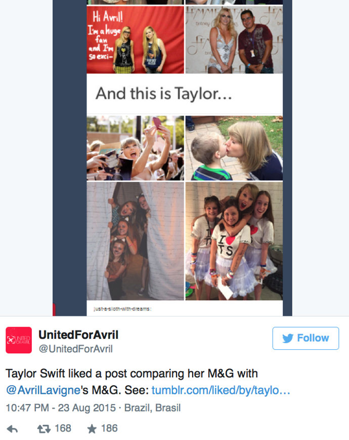 Twitter de @UnitedForAvril