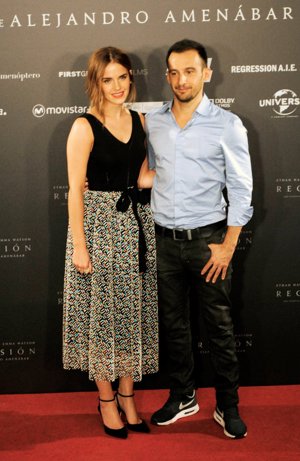 Emma Watson y Amenábar presentan su última película 'Regresión'