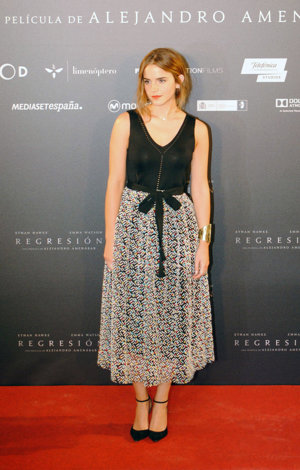 Emma Watson y Amenábar presentan su última película 'Regresión'