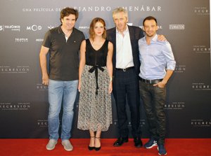 Emma Watson y Amenábar presentan su última película 'Regresión'