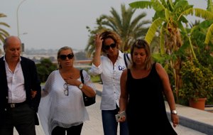 Rocío Carrasco, al lado de la familia Campos tras la muerte de Araceli