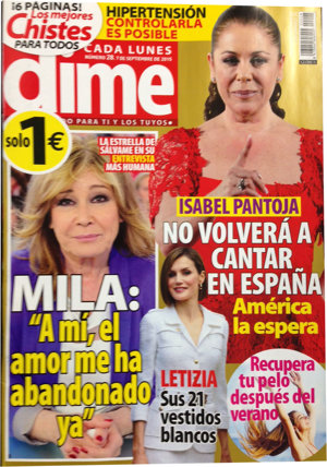 Portada revista Dime