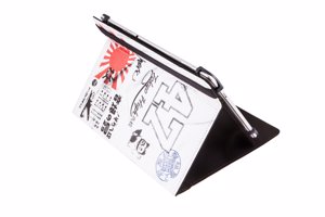 FUNDAS ESTAMPADAS TOKYO
Características: Angulo de visión multia-ajustable. Goma de seguridad anti-apertura. Anti-machas: material exterior repelente de líquidos. Compatible con tablets desde 9 hasta 10.1 “. Realizada con materiales de alta calidad.

FUNDA UNIVERSAL ESTAMPADA:
PVP: 19.99€  9-10.1”