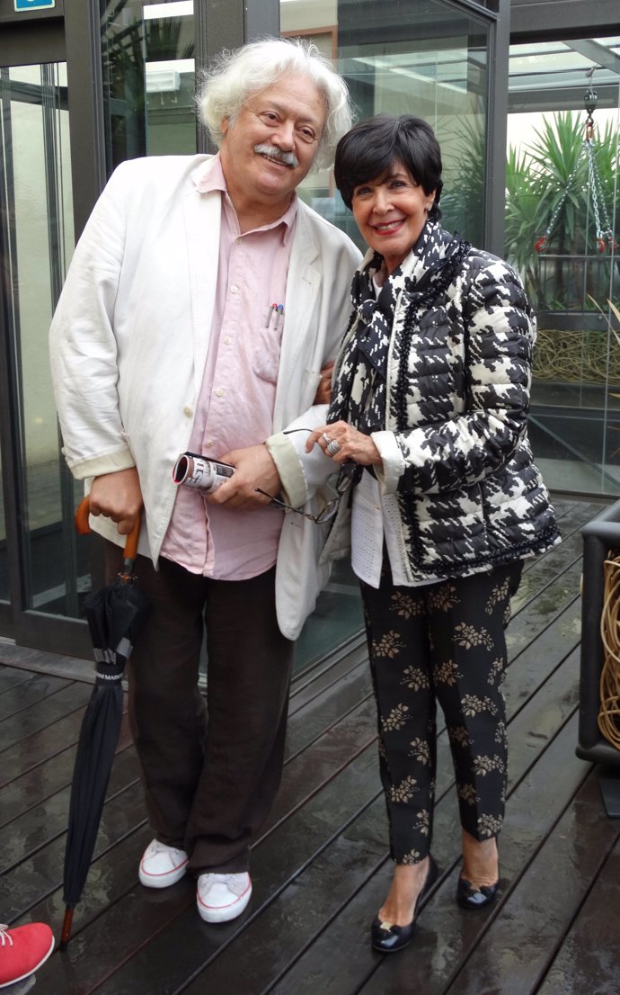 Concha Velasco con Mario Gas