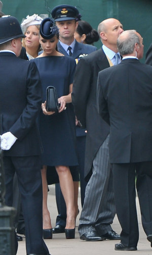 Victoria Beckham en la boda de Kate Middleton y Guillermo de Inglaterra