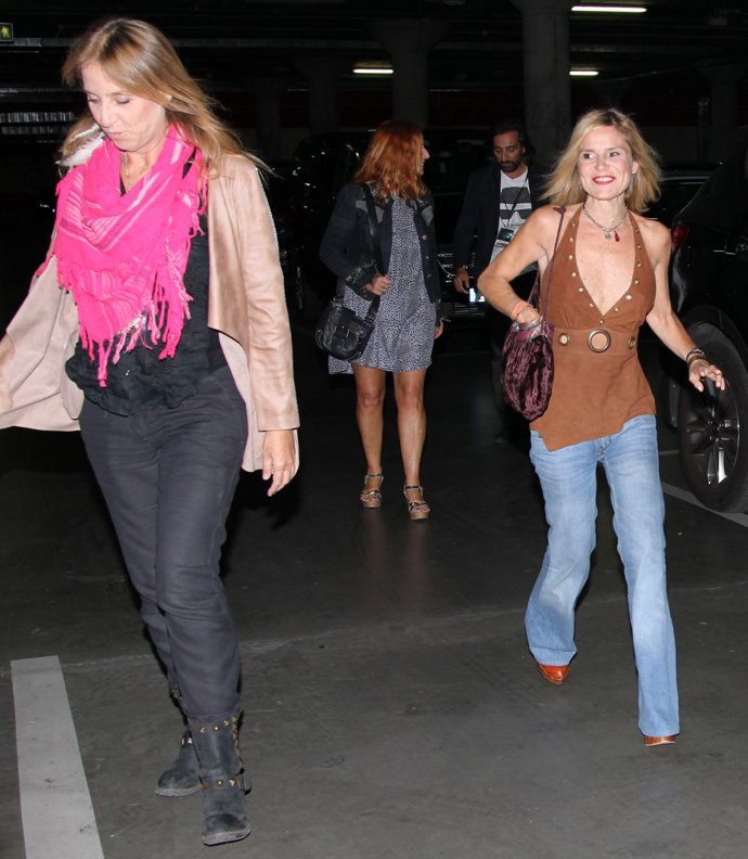Eugenia Martínez de Irujo acude al concierto de Alejandro Sanz