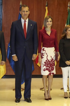 Los Reyes de España en el almuerzo conmemorativo del XXXV aniversario del Tribunal Constitucional