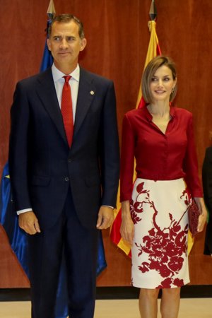 Los Reyes de España en el almuerzo conmemorativo del XXXV aniversario del Tribunal Constitucional