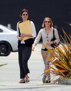Jodie Foster y Alexandra Hedison