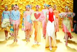 Desfile Agatha Ruiz de la Prada en la Mercedes Benz Fashion Week Madrid. Presentación colección PrimaveraVerano 2016.