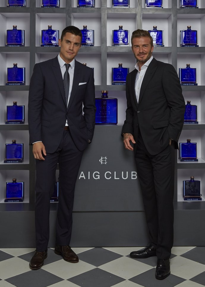 Álex Gonzalez y David Beckham