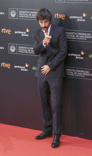 Hugo Silva en la premiere de Mi Gran Noche