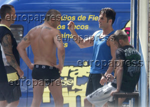 David Bustamante entrenaba tanto trabajando como en vacaciones