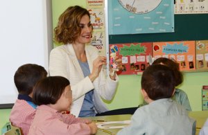 La Reina Letizia, la 'profe' más querida