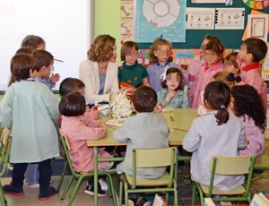 La Reina Letizia, la 'profe' más querida