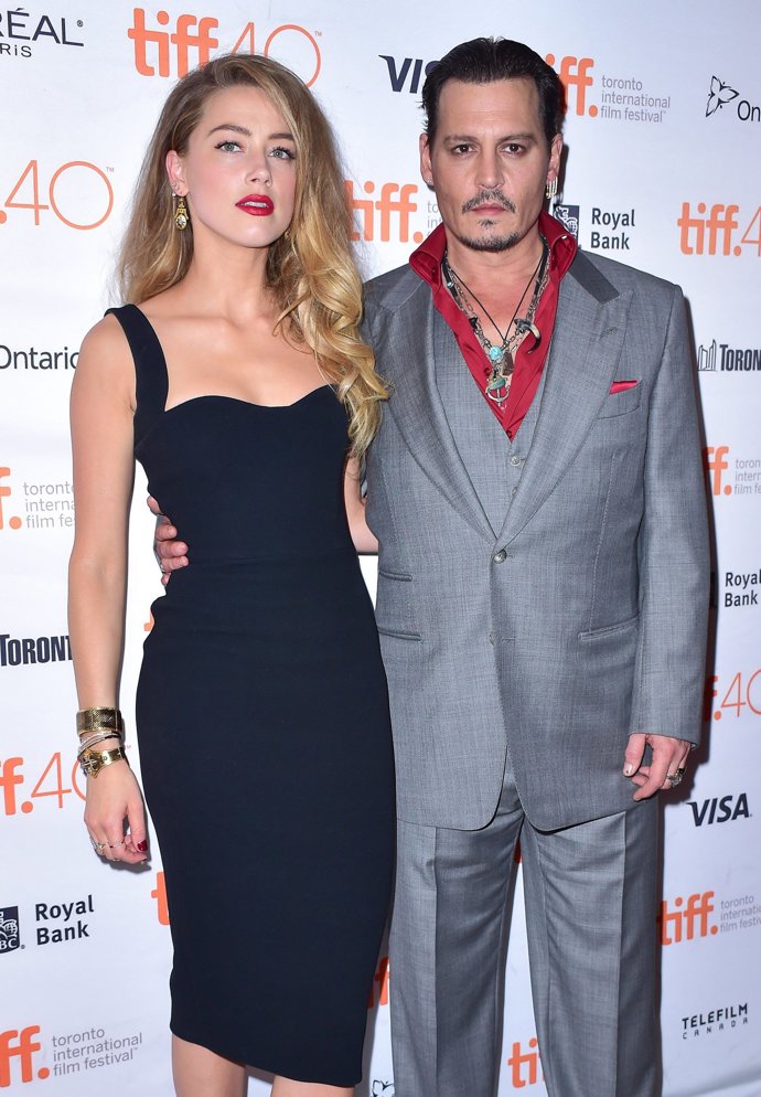 Amber Heard y Johnny Depp