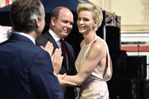 Alberto II de Mónaco y Charlène de Mónaco