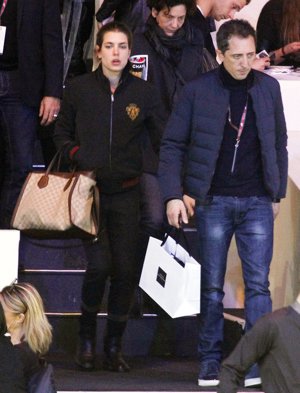 Carlota Casiraghi y Gad Elmaleh