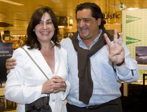 Carmen Martínez-Bordiú y José Campos