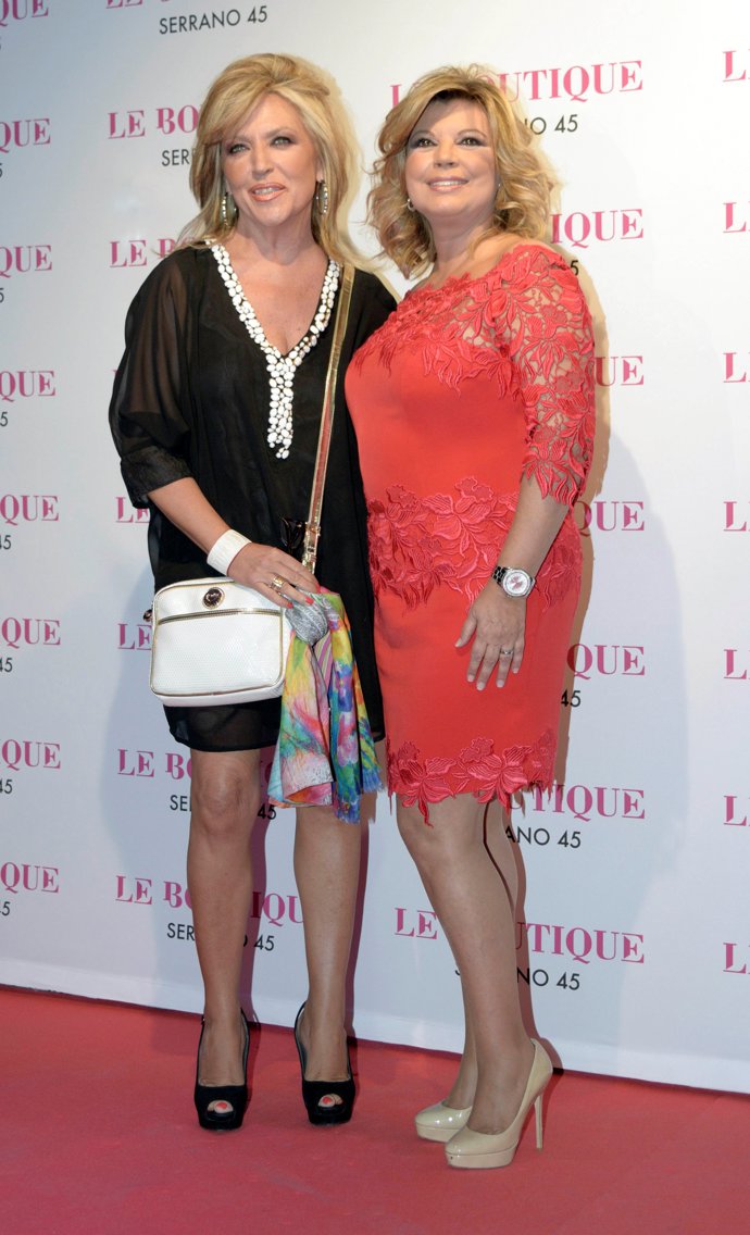 Terelu con Lydia Lozano