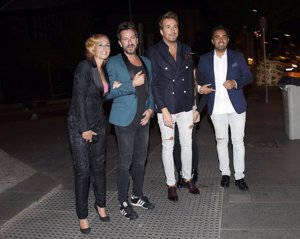 Los futuros marido y mujer, Fidel Albiac y Rocío Carrasco, acudieron a la fiesta de Terelu muy bien acompañados