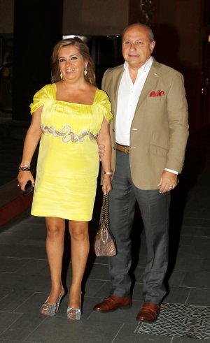 Carmen Borrego y José Carlos Bernal también acudieron a la fiesta