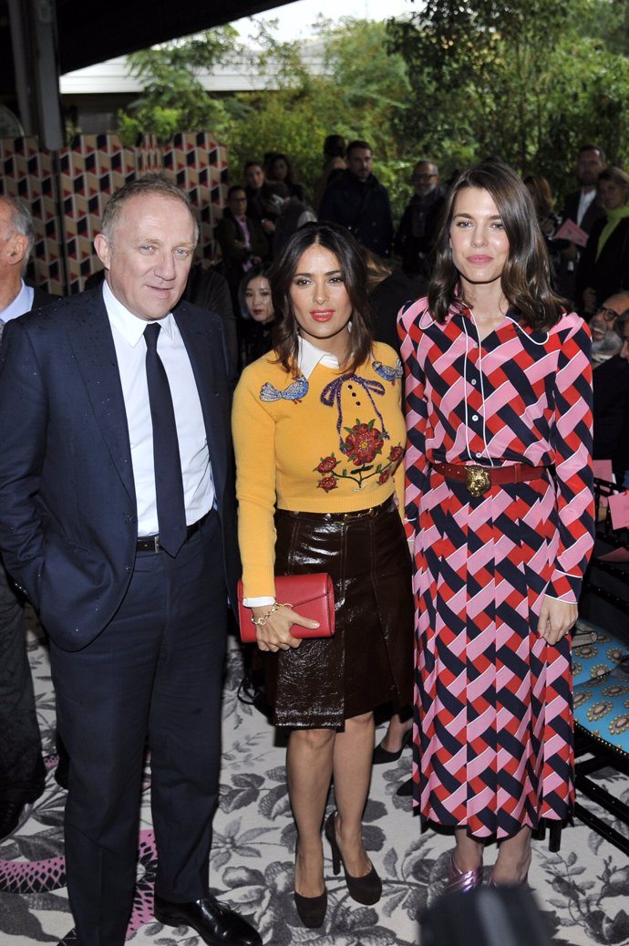 carlota casiraghi con salma hayek