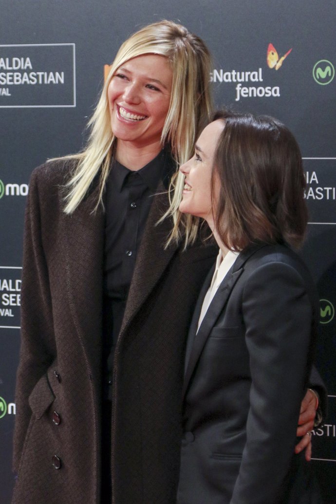 Ellen Page con su novia Samantha Thomas