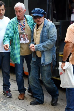 Johnny Deep en Rio de Janeiro