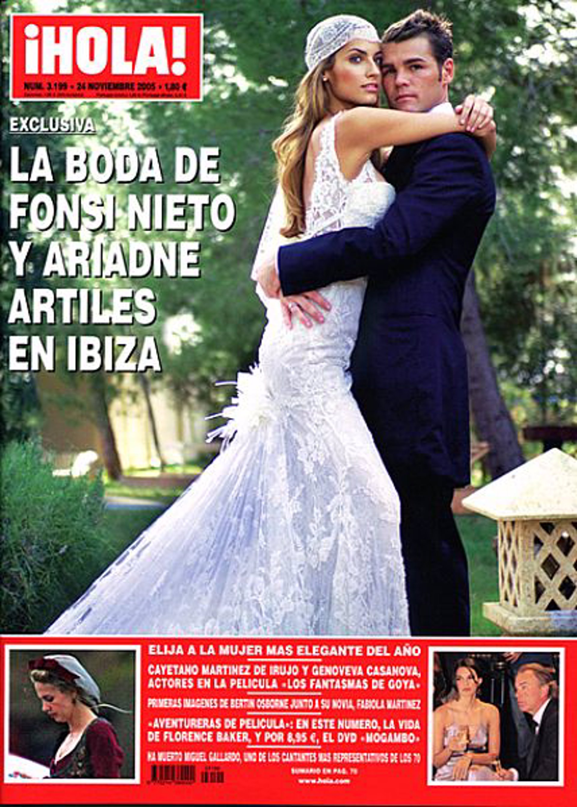 fonsi nieto y ariadne artiles boda