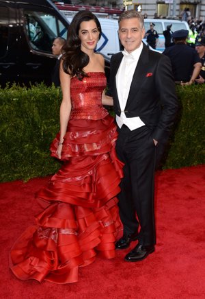 George Clooney y Amal Alamuddin, un año de matrimonio en imágenes