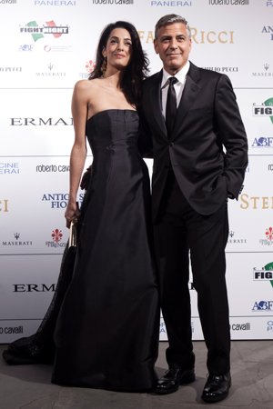 George Clooney y Amal Alamuddin, un año de matrimonio en imágenes