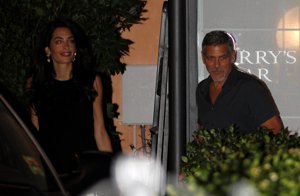 George Clooney y Amal Alamuddin, un año de matrimonio en imágenes