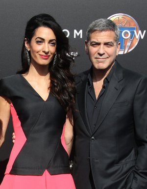 George Clooney y Amal Alamuddin, un año de matrimonio en imágenes