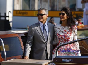 George Clooney y Amal Alamuddin, un año de matrimonio en imágenes