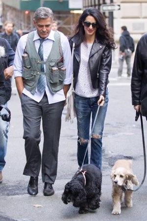 George Clooney y Amal Alamuddin, un año de matrimonio en imágenes