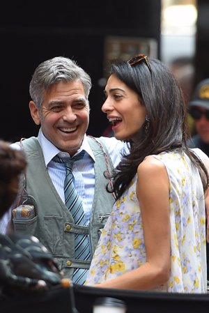 George Clooney y Amal Alamuddin, un año de matrimonio en imágenes