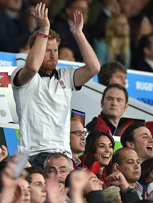 William y Harry, 'enemigos' en el rugby