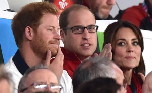 William y Harry, 'enemigos' en el rugby