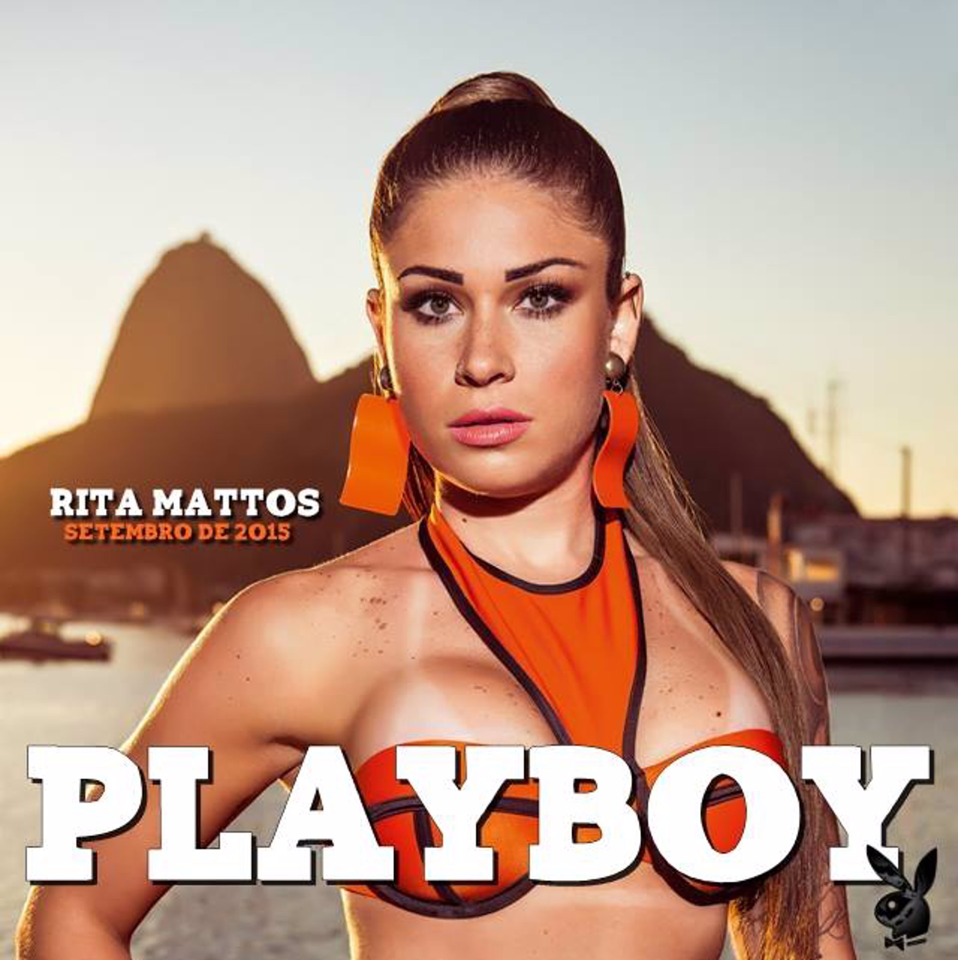 Rita Mattos en la revista Playboy